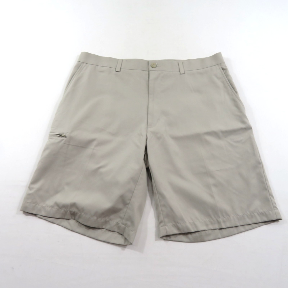 Champions Tour Golf Shorts Sz 36 Dress Blend Sage Biege